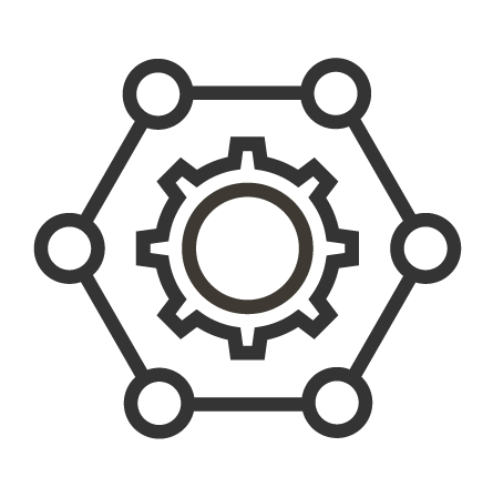 Inbox hexagon logo