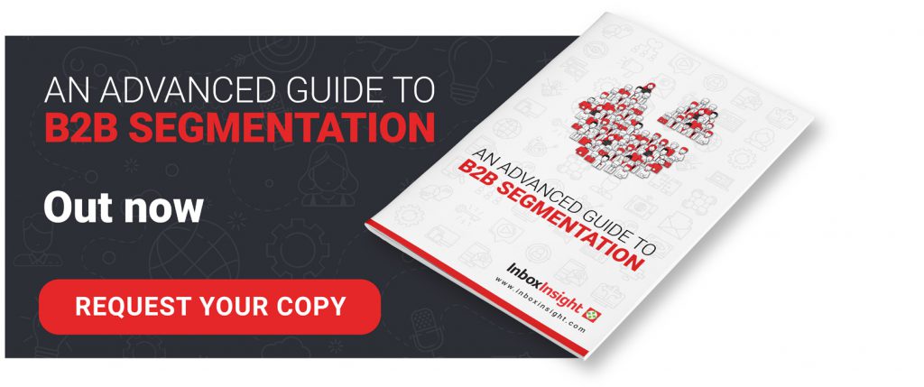 Request a copy of inbox insights B2B marketing segmentation guide