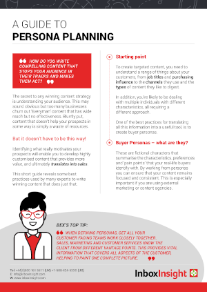 Persona Planning Toolkit