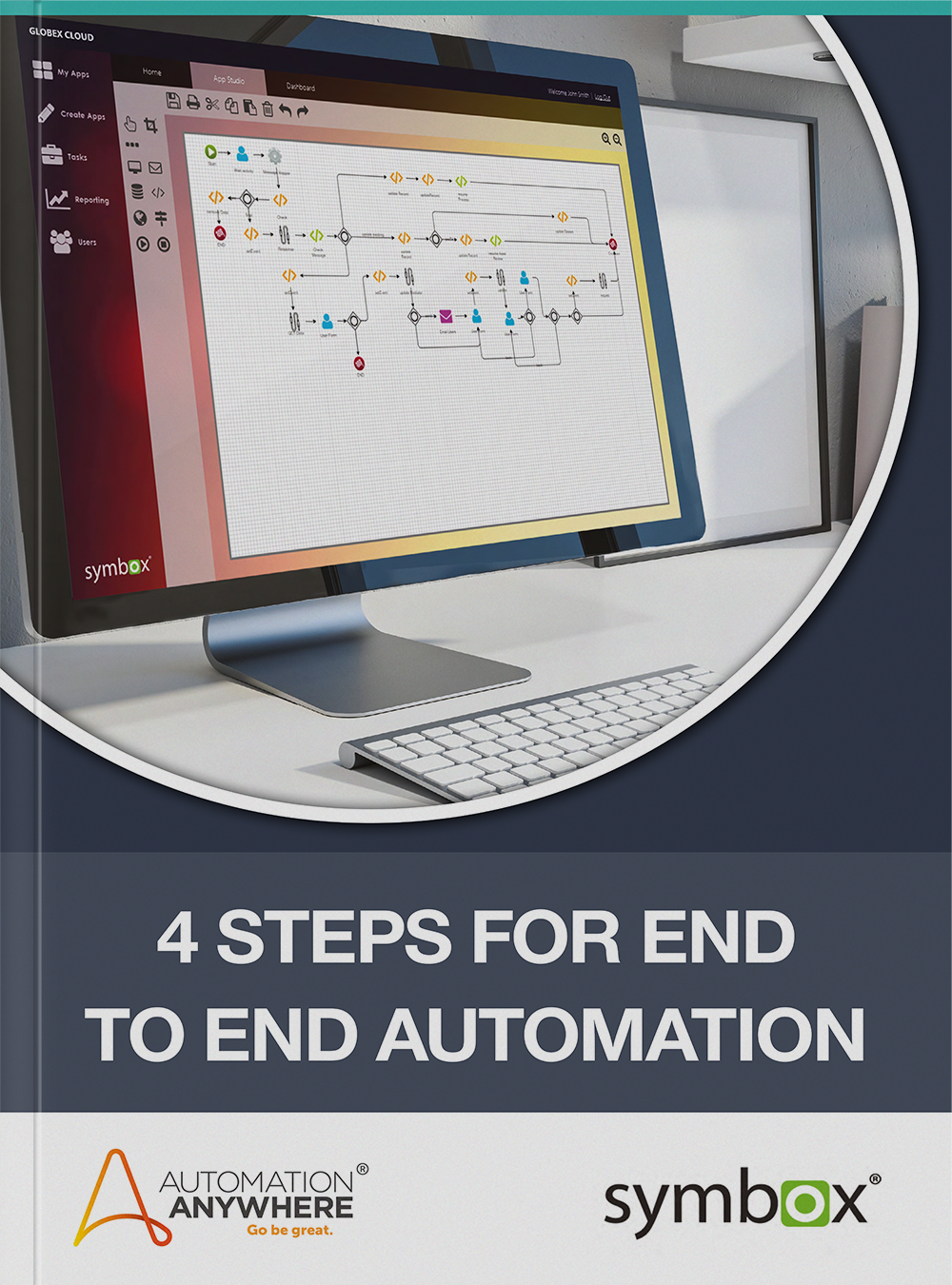 4 steps to for end to end automation report