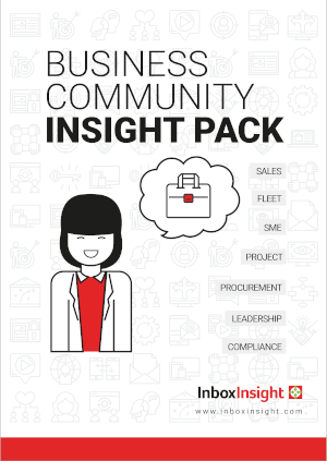 B2B business community insight media pack
