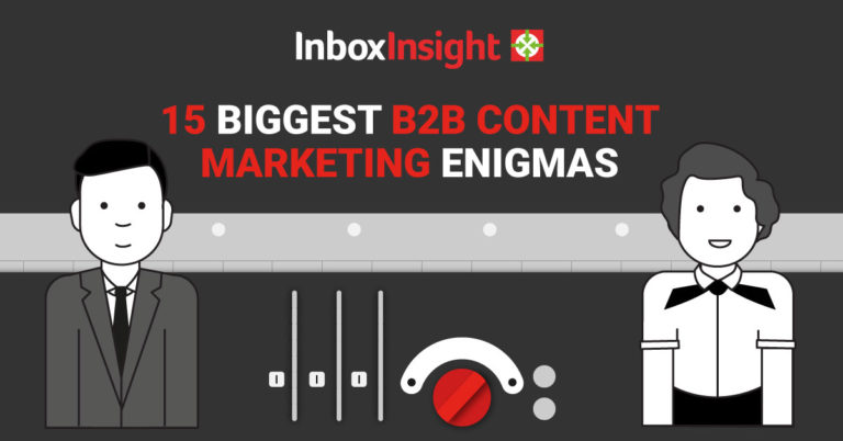 15 content marketing enigmas