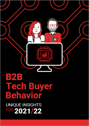 B2B Tech Buyer Behavior Front cover