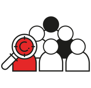 customer persona analysis icon