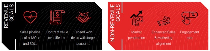 Revenue and Non-Revenue ABM goals
