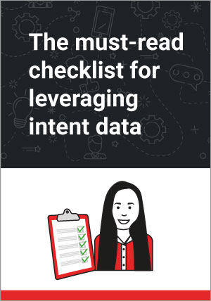 b2b utility checklist for leveraging intent data