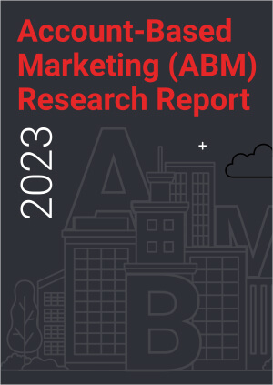 ABM marketing research report cover