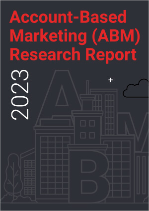 ABM marketing research report cover