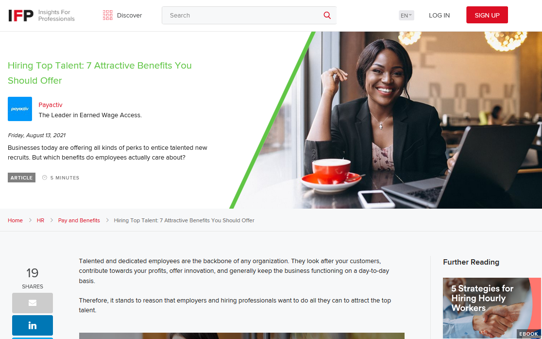 Payactiv sponsored articles – for tablet Payactiv sponsored articles - for tablet